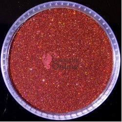 Glitter fin pentru make-up 3gr Sclipici Amelie Pro G090 Red brown cu Reflexii